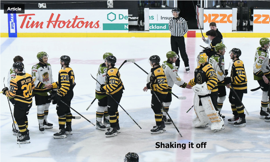 Brantford Win Ends Series