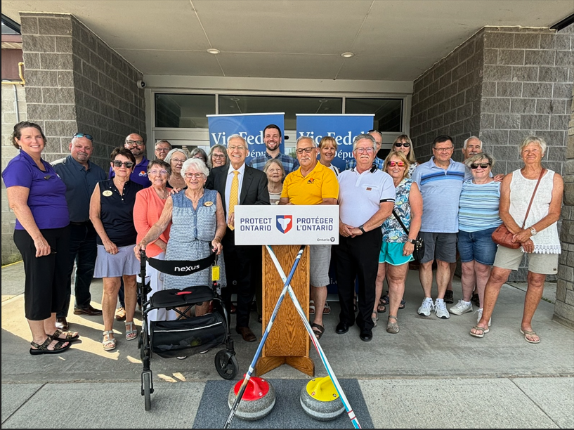 Upgrades at the East Ferris Community Centre