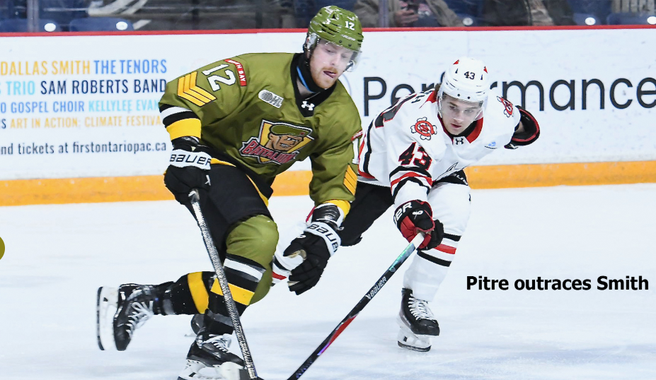 IceDogs nip Troops in OT