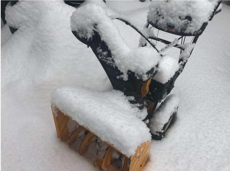 Snow squalls likely today