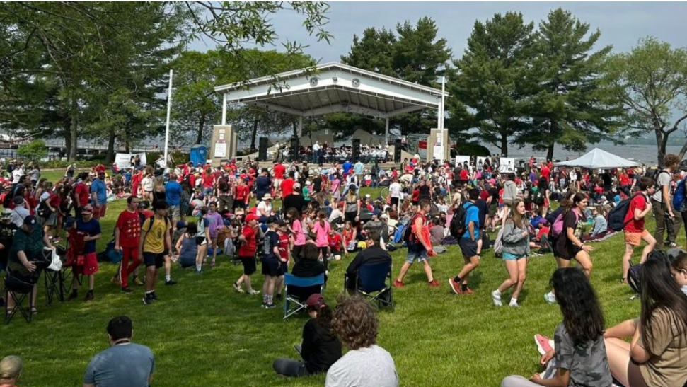 Getting ready for a couple upcoming celebrations at the waterfront