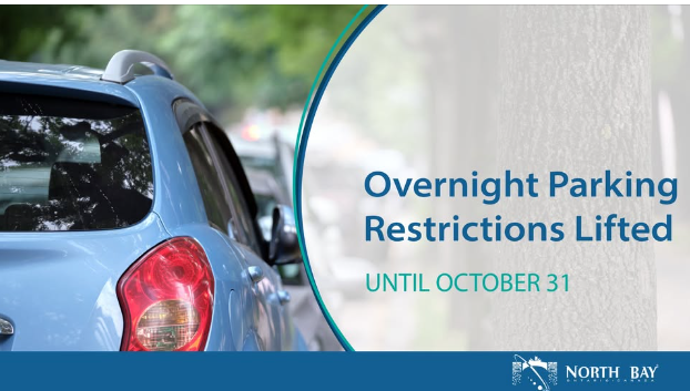 Overnight Parking Restrictions No Longer