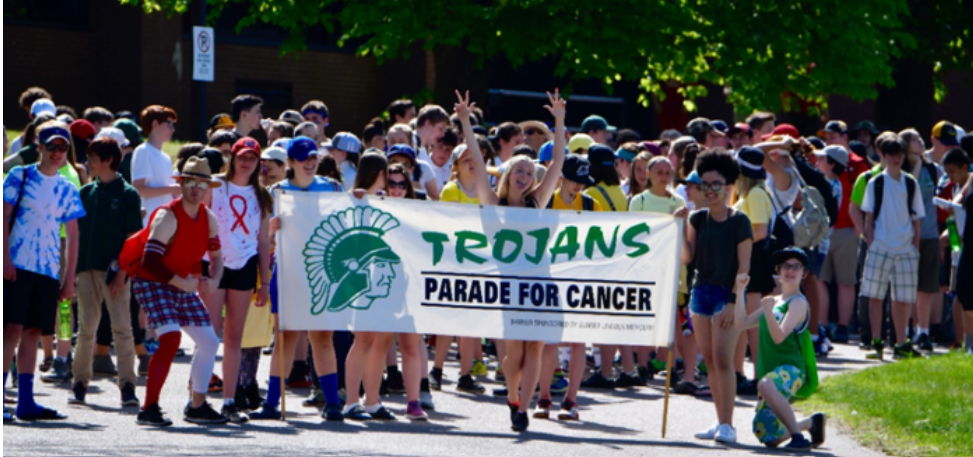 It’s Trojans Parade for Cancer Day