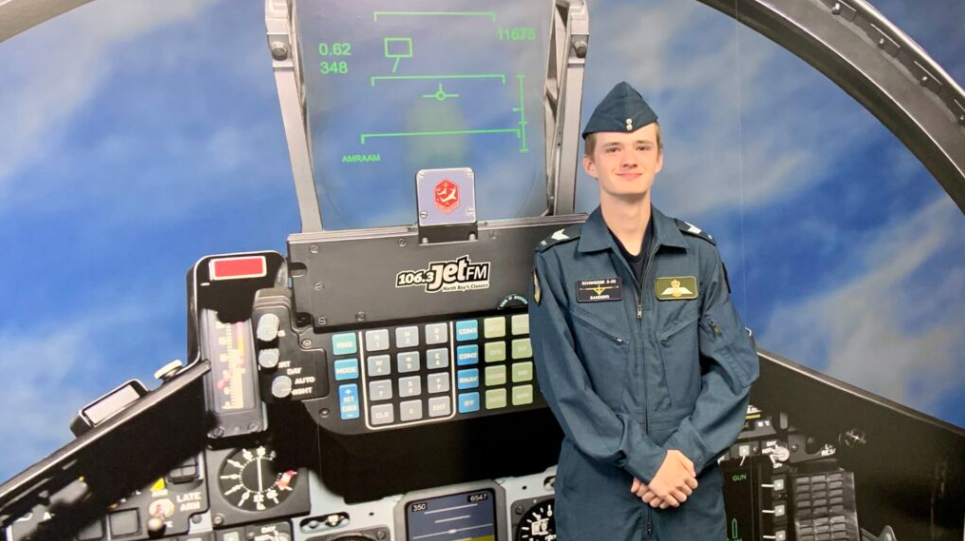 New glider pilot sets sights on possible career in aviation