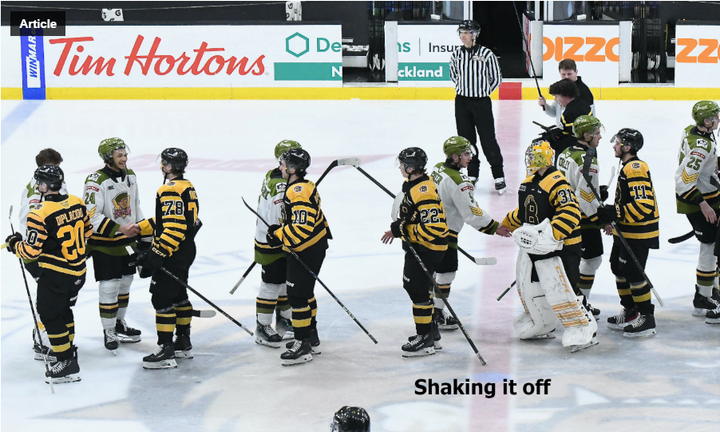 Brantford Win Ends Series