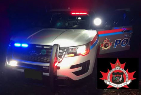 Motorcycle and Pedestrian Collide