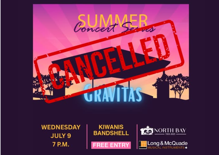 Cancelled Tonight due to Thunderstorms