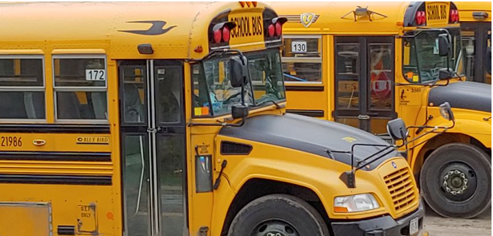 First time School Bus Riders Program 