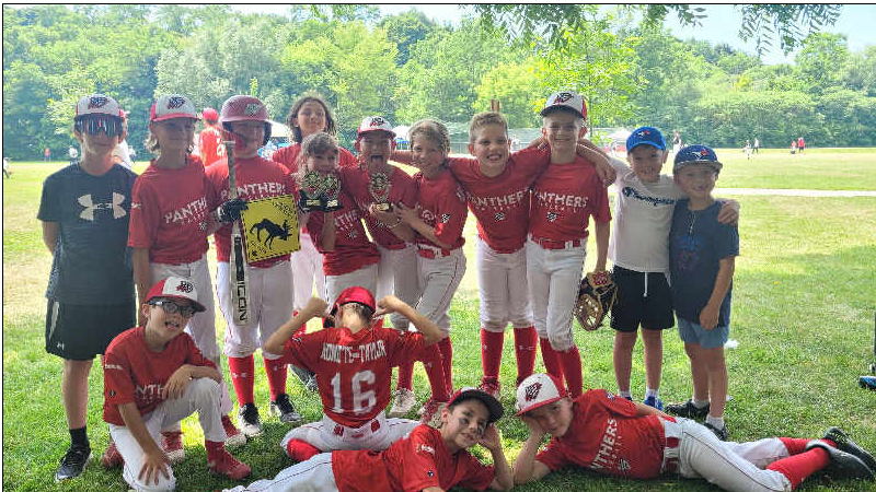Rahnmet North Bay Panthers 9U baseball team showed off their skills