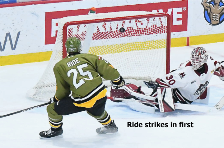 Battalion downs Guelph 5-2