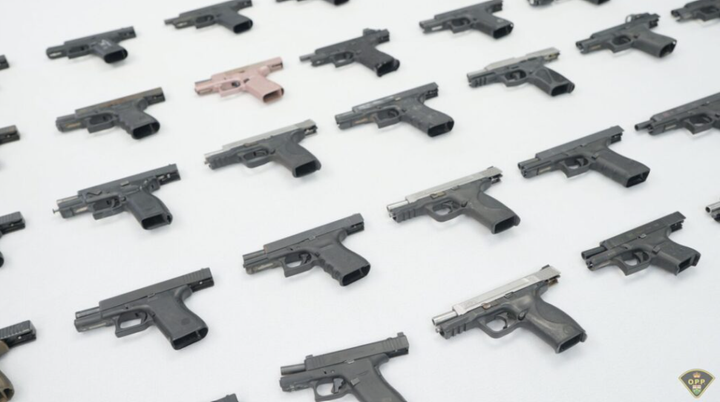 Over 70illegal handguns seized by police near Temiskaming Shores