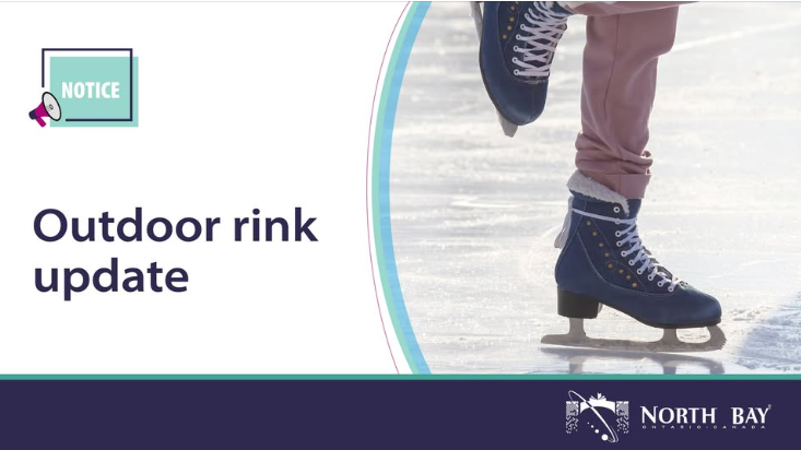 Five of the City's outdoor ice rinks