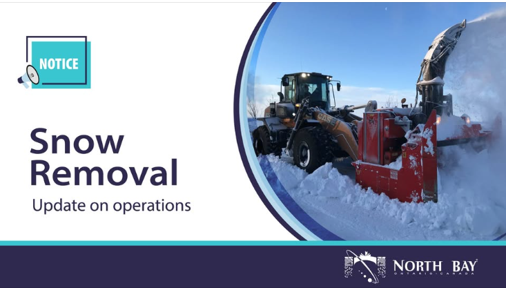Overnight snow removal operations