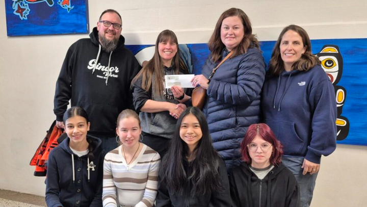 Christmas party raffle supports Mattawa school breakfast programs