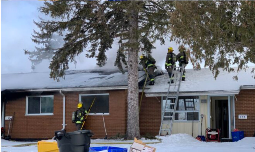 UPDATE No injuries reported at Sylvan Crescent house fire