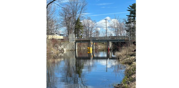 Parks Creek Backflood Control Operations Have Begun