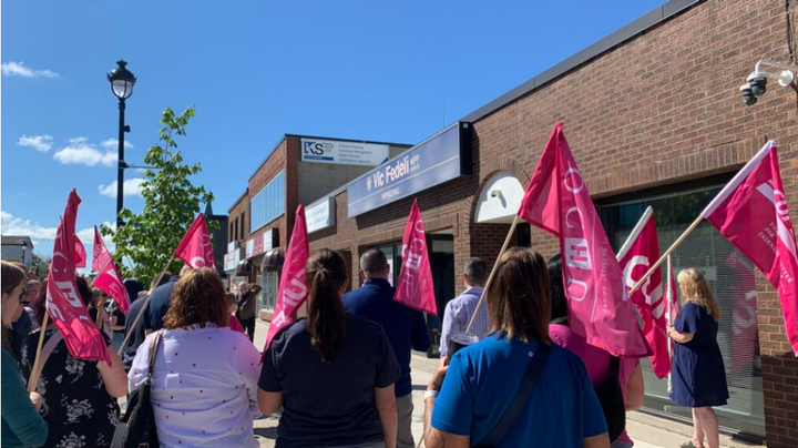CUPE rallies for more healthcare funding
