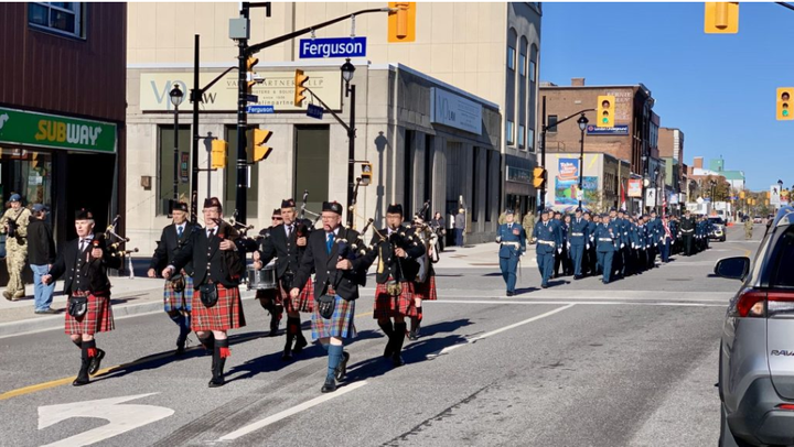 Freedom of the City for 22 Wing North Bay